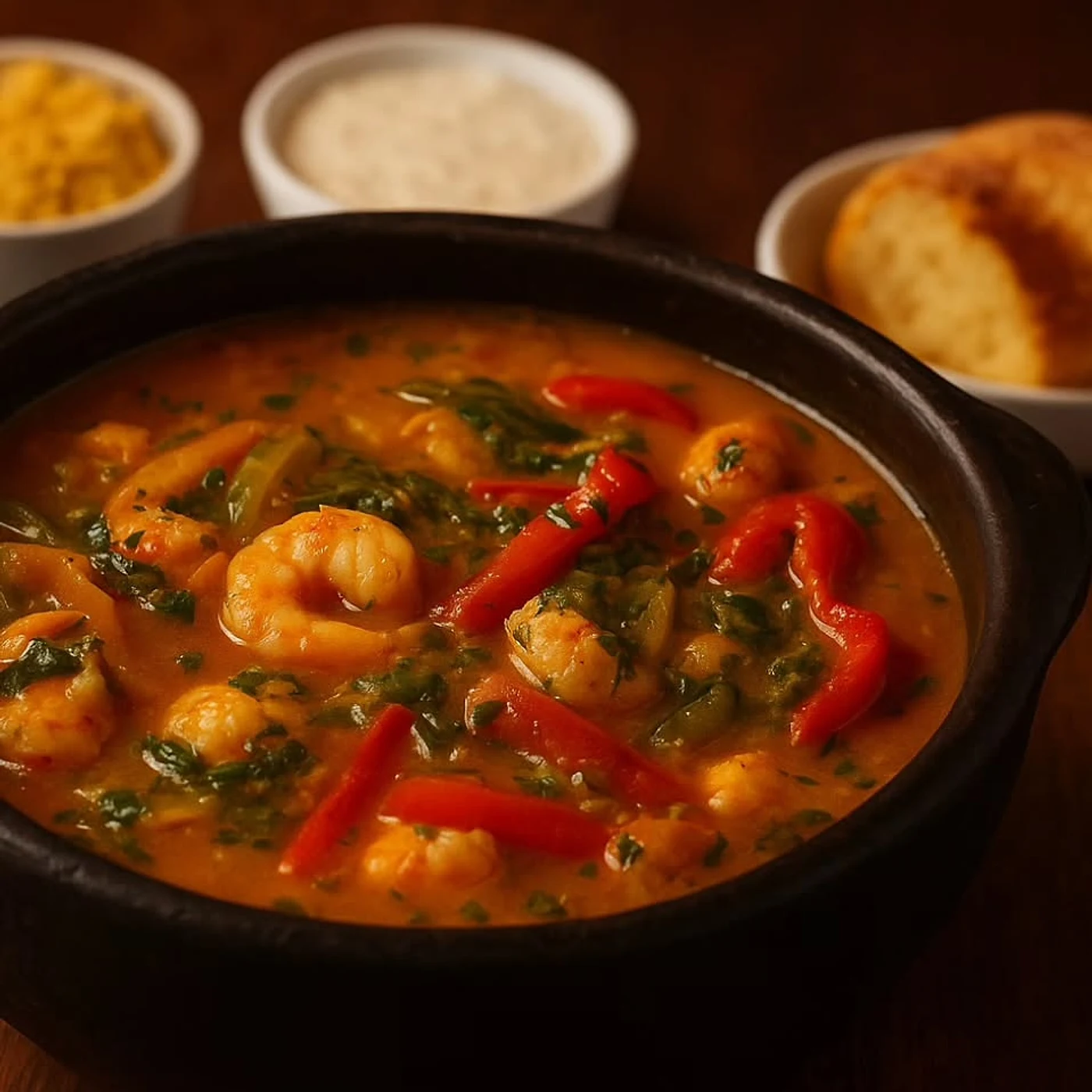 Moqueca de camarão